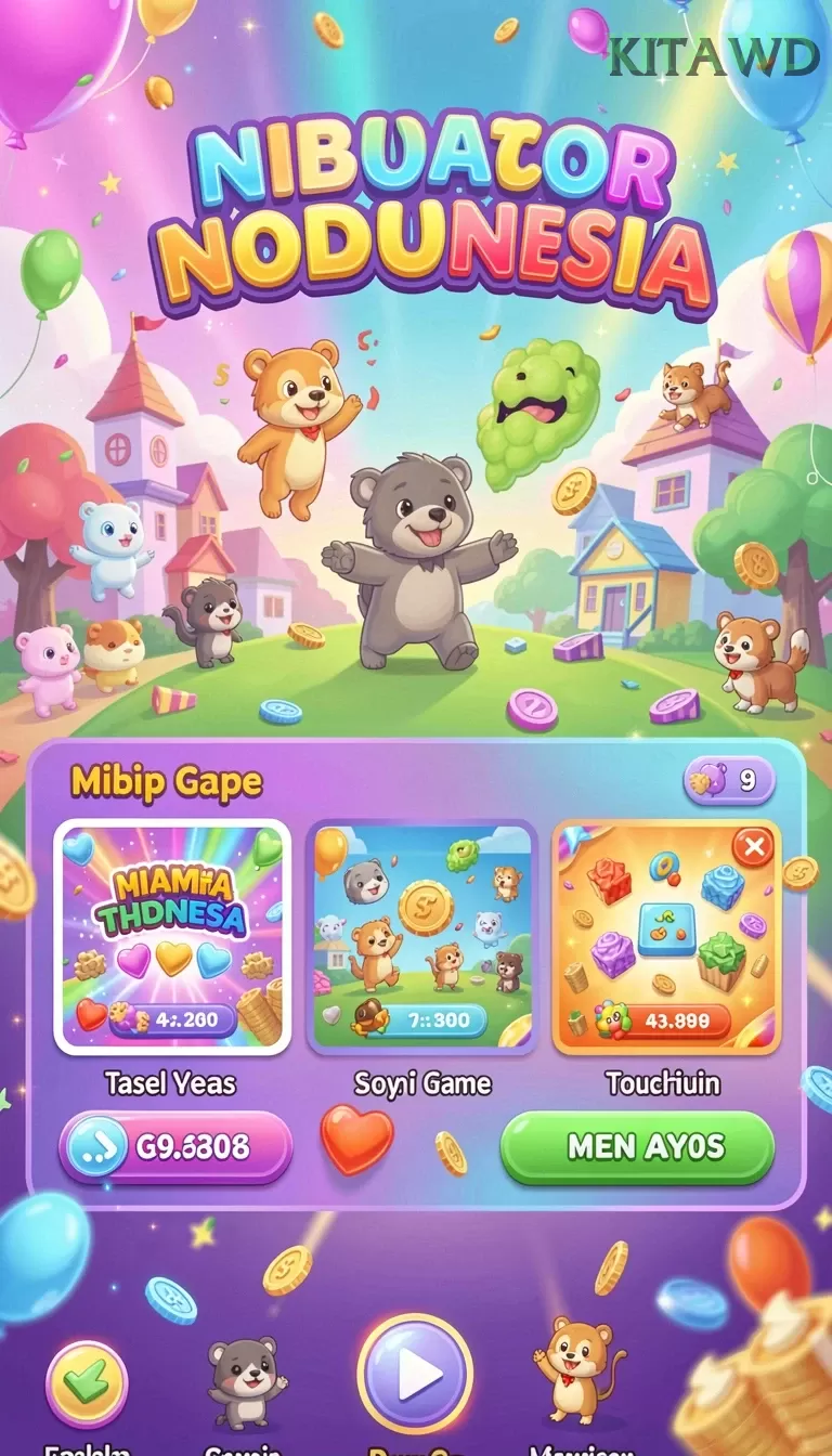 Cuplikan layar GX88 — menu navigasi