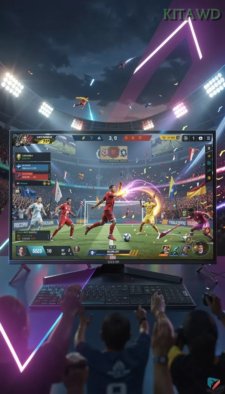Cuplikan layar SLOT710 — menu navigasi